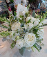 Low White  Sympathy Arrangement