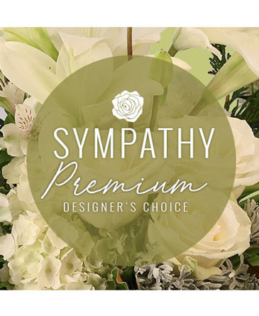 Sympathy Florals Premium Designer's Choice in Castle Pines, CO | THE FLOWER SHOP CASTLE PINES
