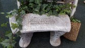 Sympathy Gifts Stone Rememberance Benches
