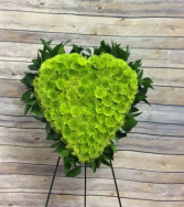 Sympathy Heart (Green) 