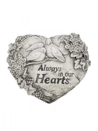 Sympathy Plaque - Always In Our Hearts