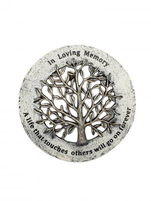 Sympathy Plaque - In Loving Memory Tree 