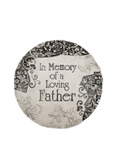 Sympathy Plaque - In Memory of a Loving Father 