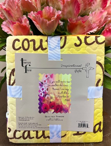 Sympathy Quilted Blanket  in Mcdonough, GA | Parade of Flowers