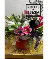 Sympathy Signature Roots Arrangement Designers Choice