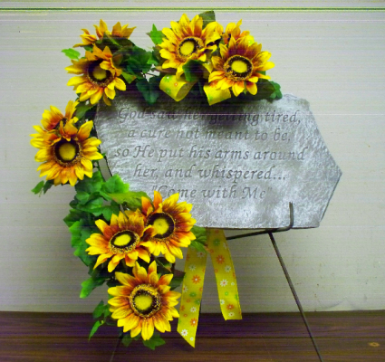 Sympathy Stone with silk