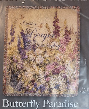 SYMPATHY THROW BUTTERFLY PARADISE  