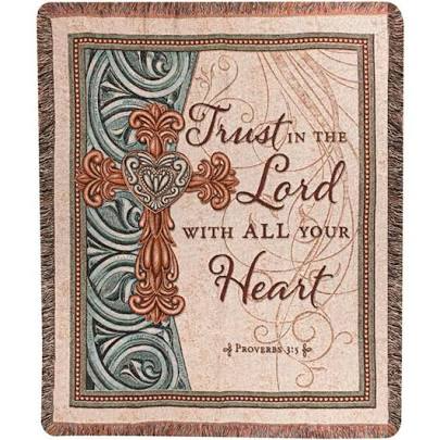 Sympathy Throws Scriptural verses available