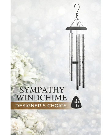 Sympathy Wind Chime – Designer’s Choice Offer a la Sympathy in Glenwood, AR | Glenwood Florist & Gifts