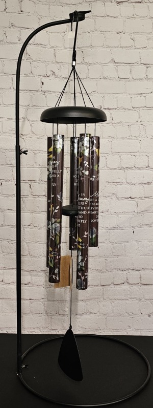 Sympathy Wind Chime With Stand 