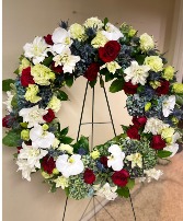 SYMPATHY WREATH 24