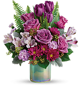 T19E300C TF ART GLASS BOUQUET PREMIUM