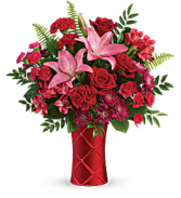 T19V105A Teleflora's Satin Kisses Bouquet