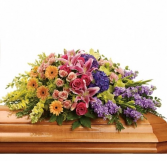 T267-4A Garden of Sweet Memories Casket Spray