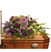 T268-3A Reflections of Gratitude Casket Spray