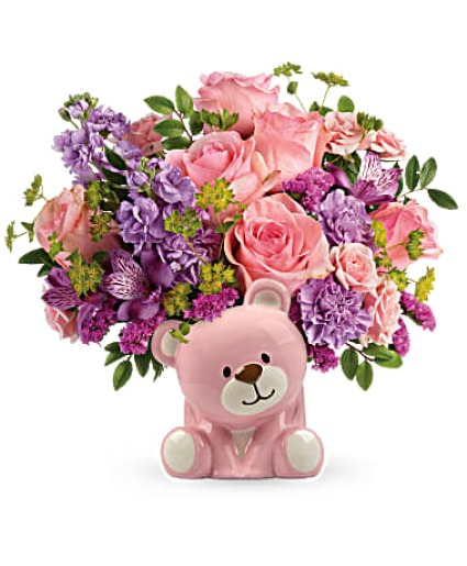 T602 Beautiful Arrival Keepsake Vase