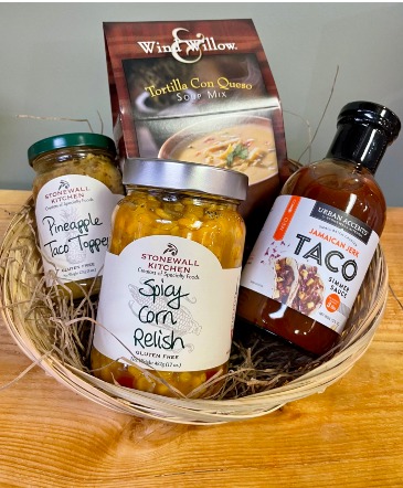 Taco Night Basket in Warren, PA | VIRG-ANN FLOWER SHOP LLC. Taco Night Basket in Warren, PA | VIRG-ANN FLOWER SHOP LLC.