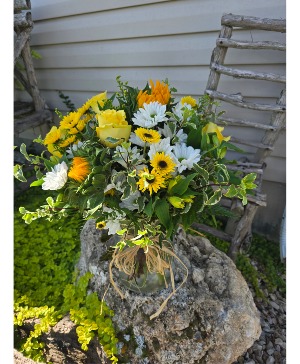 Take me home country roads Vase arrangement 