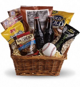 Take Me Out to the Ballgame Basket Gift Basket in Vienna, WV | All In Bloom Floral and Gifts Take Me Out to the Ballgame Basket Gift Basket in Vienna, WV | All In Bloom Floral and Gifts