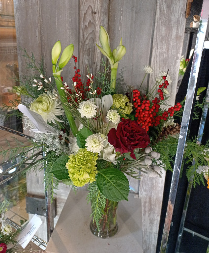 Tall Christmas Arrangement Designer's Choice