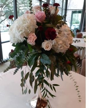 Tall Reception Table Centerpiece Reception Table