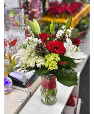 Warm Wishes Bouquet  vase arrangement 