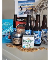THE TALL SHIP BASKET beer, cheese & crackers, chocolates and more