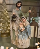 Tall Soft Colored Nativity Gift