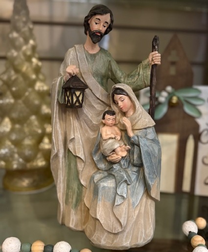 Tall Soft Colored Nativity Gift