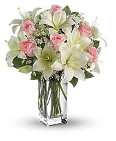 Tall Whites and Pinks  