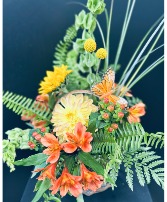 Tangerine Trails Flower Arrangement