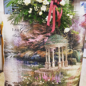 Tapestry floral Funeral Stand in Byram, MS | WITHERS GREENHOUSE & FLORIST Tapestry floral Funeral Stand in Byram, MS | WITHERS GREENHOUSE & FLORIST