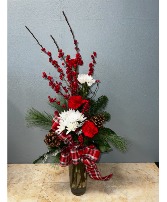 Tartan Holiday Bouquet