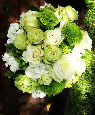 Tastefully Jade Bouquet in Roswell, GA | THE BEST LITTLE FLOWER SHOP