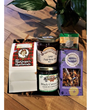 TEA, COOKIES AND JAMS A local gift box in Halifax, NS | Barrington Florist TEA, COOKIES AND JAMS A local gift box in Halifax, NS | Barrington Florist