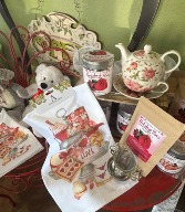 Tea Lovers Gift Set Gift Basket "Extra Items Shown" call for additional items.