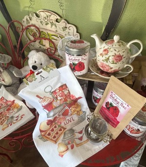 Tea Lovers Gift Set Gift Basket "Extra Items Shown" call for additional items.