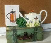 Tea Press and Teapot 