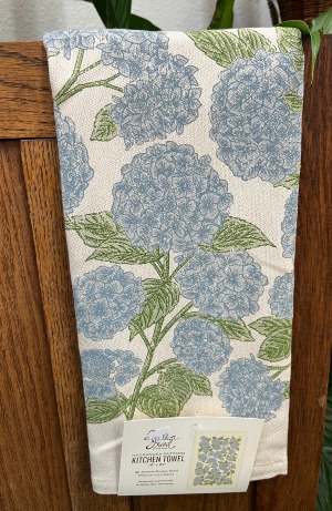 Tea Towel Hydrangea