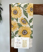 Tea Towel Sunflowers
