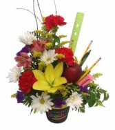 Back to School Flowers - DIETZ FLOWER SHOP & TUXEDO RENTAL - Seguin, TX