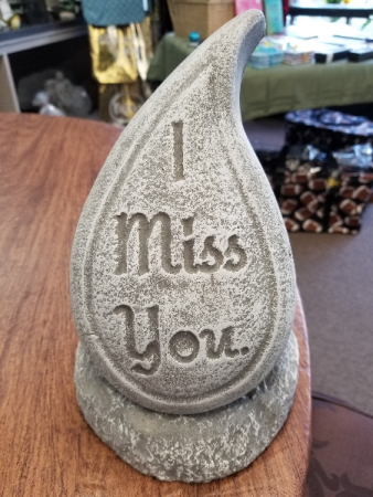 Tear Drop Memorial Stone