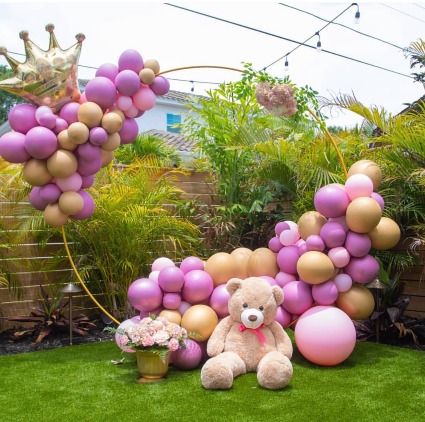 Teddy Bear Arch of Balloons CALL FOR AVAILABILITY