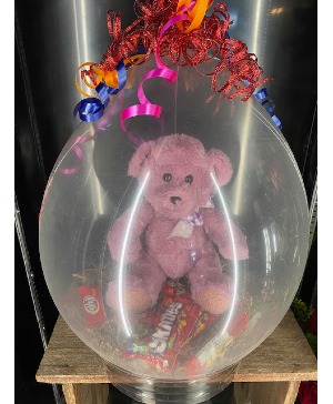 Teddy Bear Balloon With Candy 