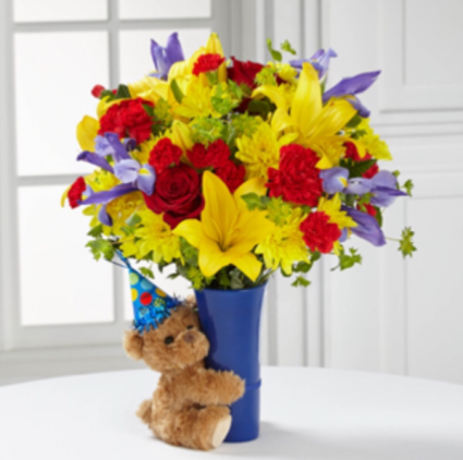 Teddy Bear Birthday! Birthday Bouquet
