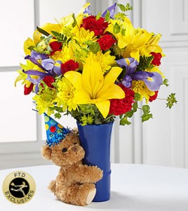 Teddy Bear HBD in Kitchener, ON | KITCHENER ONTARIO FLORIST Teddy Bear HBD in Kitchener, ON | KITCHENER ONTARIO FLORIST