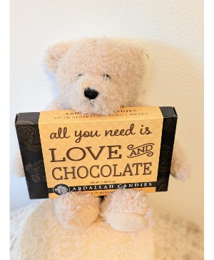 Teddy Bear with Chocolates 