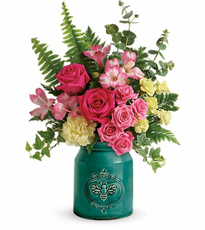 Telaflora's Country Beauty Bouquet Vase Arrangement