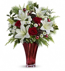 Telaflora's Wonderous Winter Bouquet Fresh Arrangement
