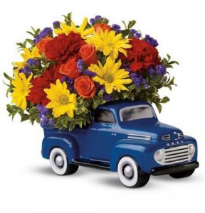 Teleflora '48 Ford Pickup Bouquet